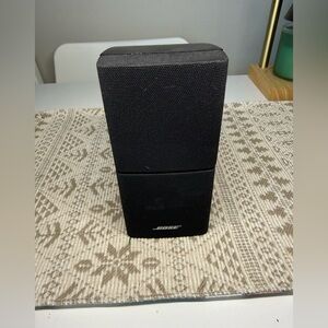 Bose Double Cube Speaker Acoustimass Black . Tested.